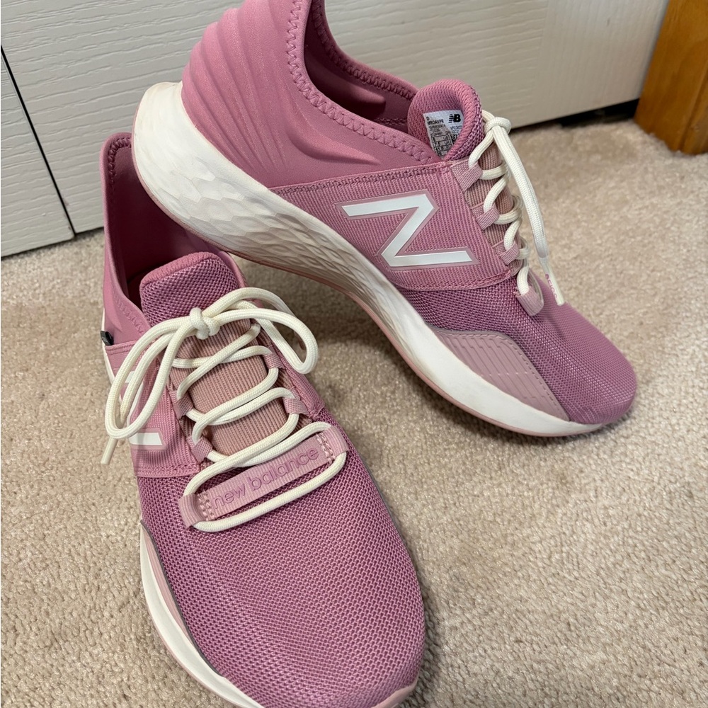 New Balance Figs unisex Pink Athletic Sneakers with White Soles